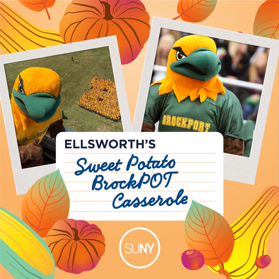 Thanksgiving 2023; SUNY mascot recipes