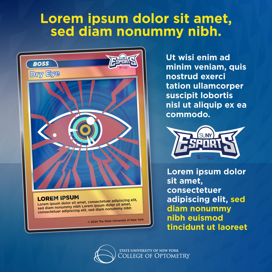 Gamer Eye Issue Trading Card